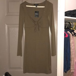 Army Green Bodycon Dress